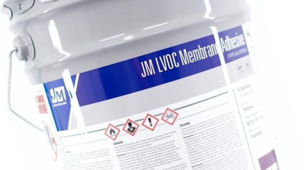 Announcing Our New JM LVOC Membrane Adhesive (TPO & EPDM) Johns Manville